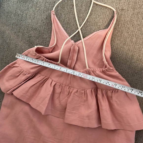 tony chestnut linen dress - Picture 5 of 6